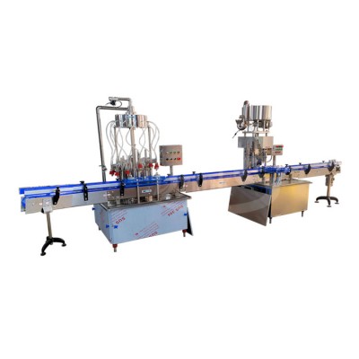 Small Scale Separated Type Automatic 12 Heads Aluminum Bottle Filling Machine For Juice Coffee